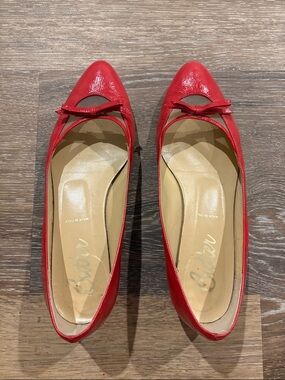 Butter Red Patent Leather Ballet Flats